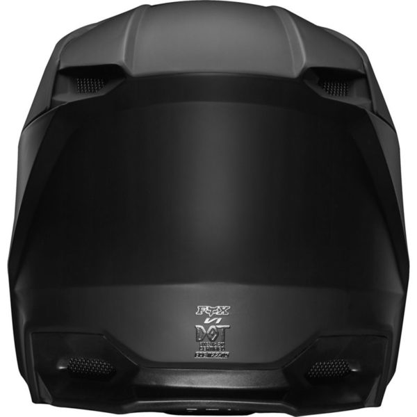 Мотошлем подростковый Fox V1 Matte Youth Helmet Black YL 5152cm