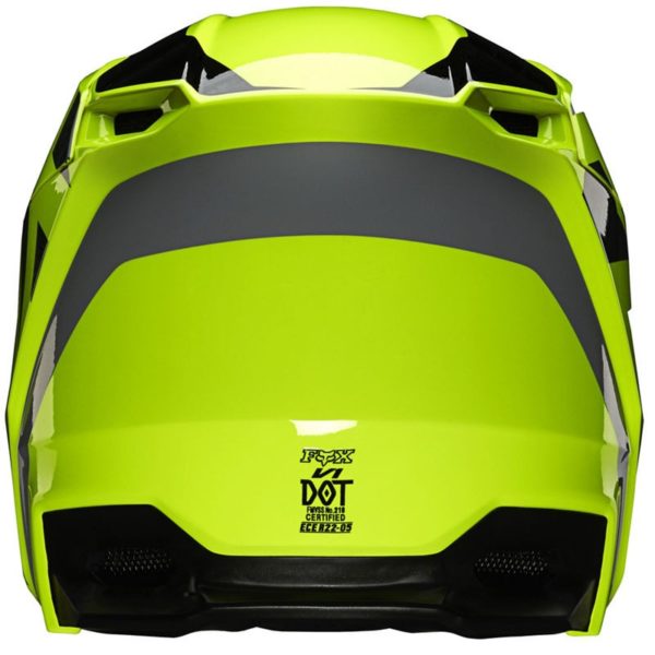 Мотошлем Fox V1 Prix Lovl SE Helmet BlackYellow XL 6162cm