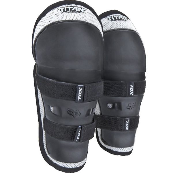 Наколенники детские Fox Titan KneeShin Kids Guard BlackSilver