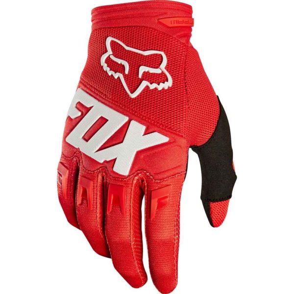 Мотоперчатки подростковые Fox Dirtpaw Race Youth Glove Red YXS