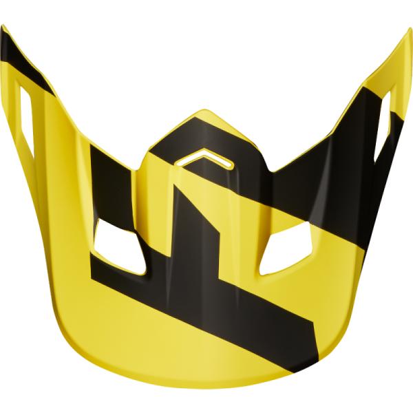 Козырек к шлему Fox V2 Mastar Helmet Visor Yellow