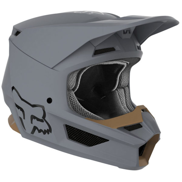 Мотошлем Fox V1 Matte Helmet Stone XL 6162cm
