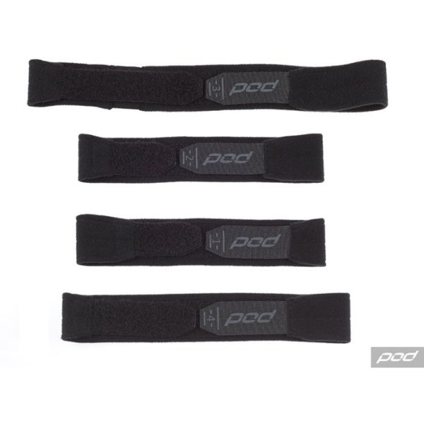 Стрепы наколенников POD KX Strap Set BlackGrey ML