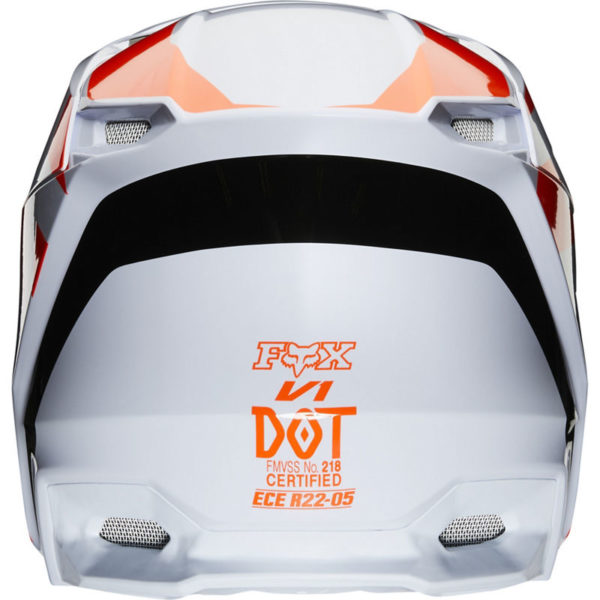 Мотошлем Fox V1 Prix Helmet Flow Orange XXL 6364cm