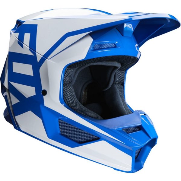 Мотошлем Fox V1 Prix Helmet Blue S 5556cm
