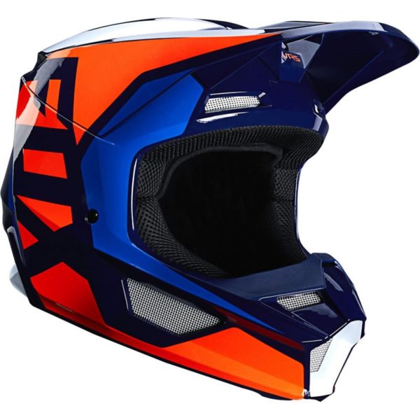 Мотошлем Fox V1 Prix Lovl SE Helmet OrangeBlue L 5960cm